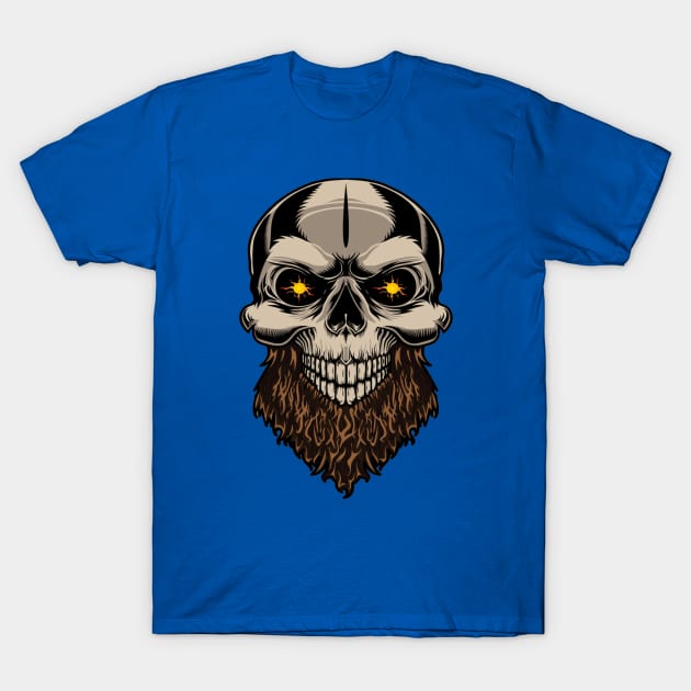 colored scull T-Shirt by amramna